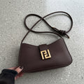 Stylish Brown Cross Body Handbag Casual Shoulder Bag For Everyday Use