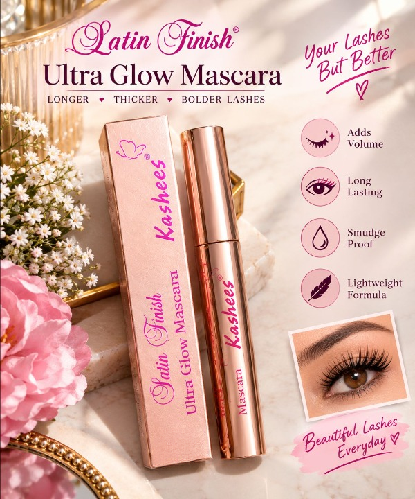 Kashees High Pigmented Mascara Long Lasting Volumizing Eye Makeup - 3ML