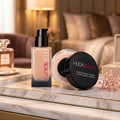 Huda Beauty 2 In 1 Makeup Deal Foundation And Loose Finishing Powder